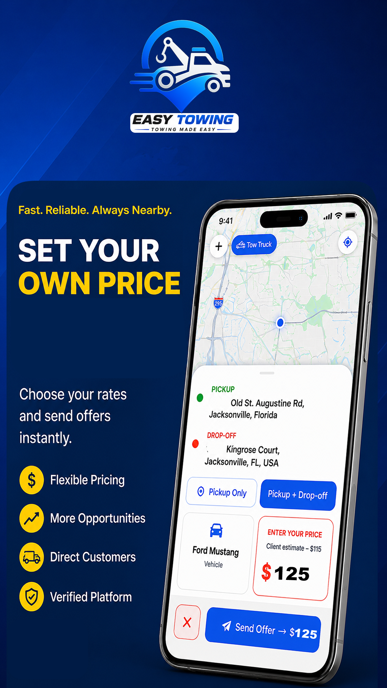 Easy Towing Driver App
